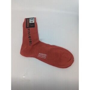 100% "Filo di Scozia" Cotton Orange Missoni Dress Socks Men Italy Size 11